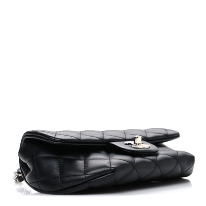 Chanel Calfskin Quilted CC Uniform Flap Belt Bag Black 3 of 10