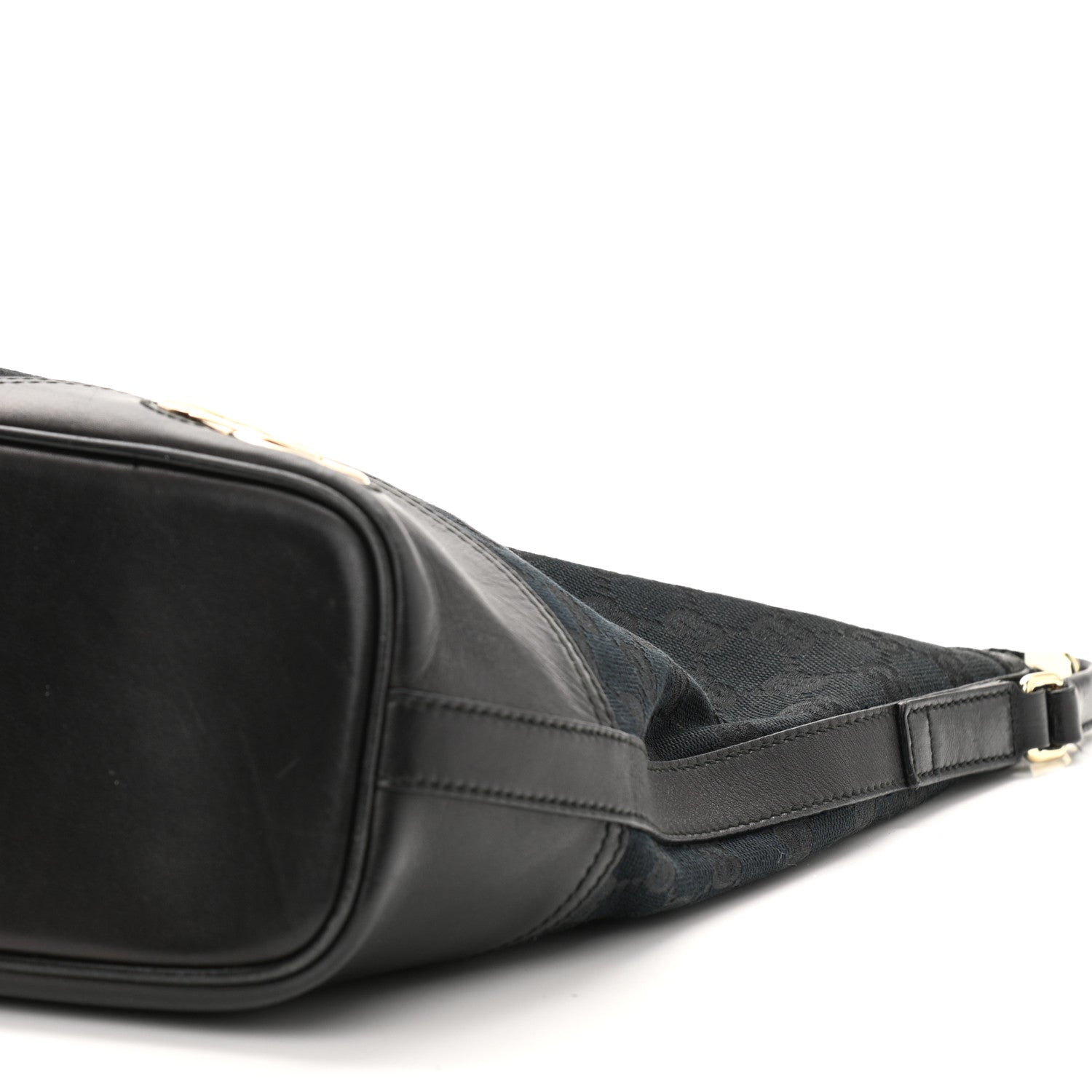 Gucci Monogram New Britt Hobo Black 10 of 11