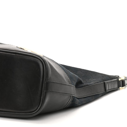 Gucci Monogram New Britt Hobo Black 10 of 11