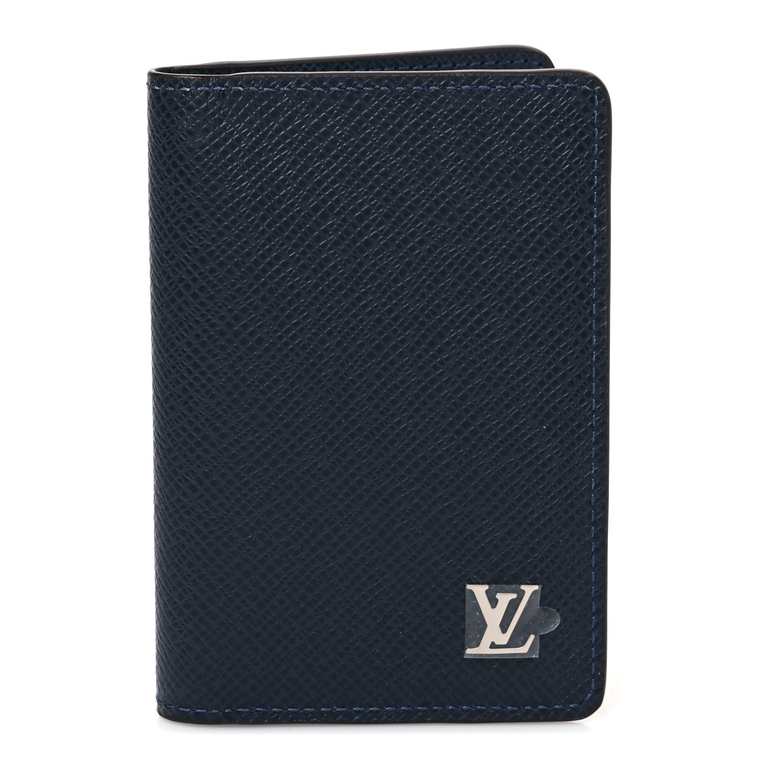 Louis Vuitton Taiga Pocket Organizer NM Blue Marine 1 of 8