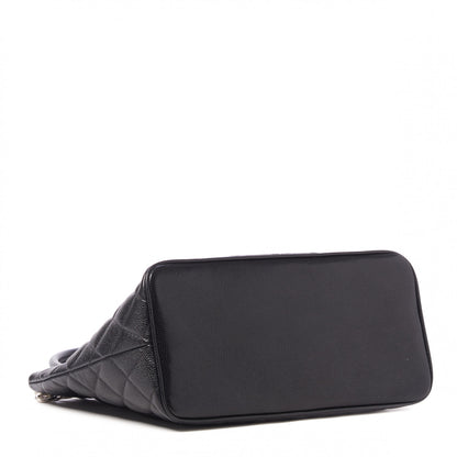 Chanel Caviar Quilted Medallion Tote Black 4 of 10