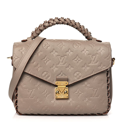 Louis Vuitton Empreinte Braided Pochette Metis Vison 1 of 9