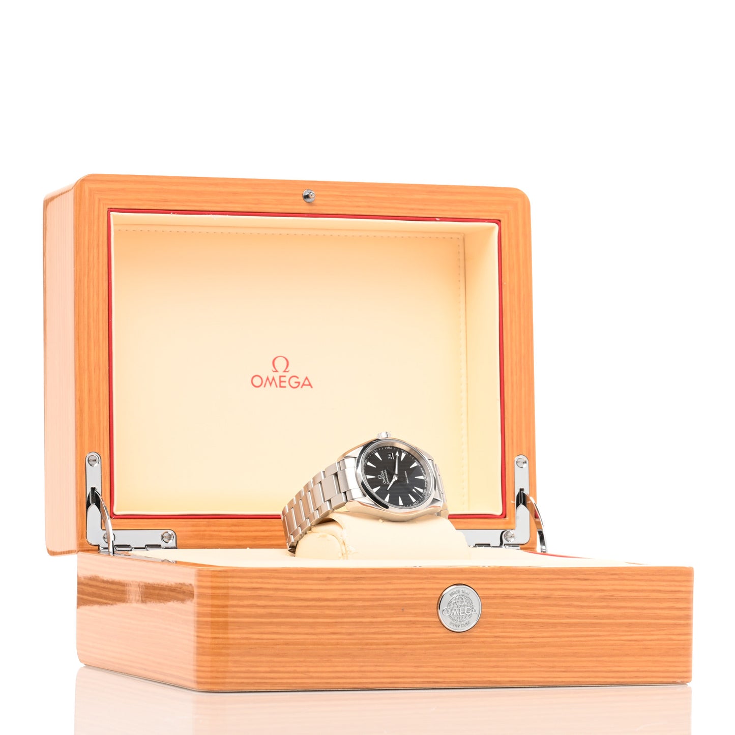 Stainless Steel 38mm Seamaster Aqua Terra 150M Quartz Watch Grey 231.10.39.60.06.001