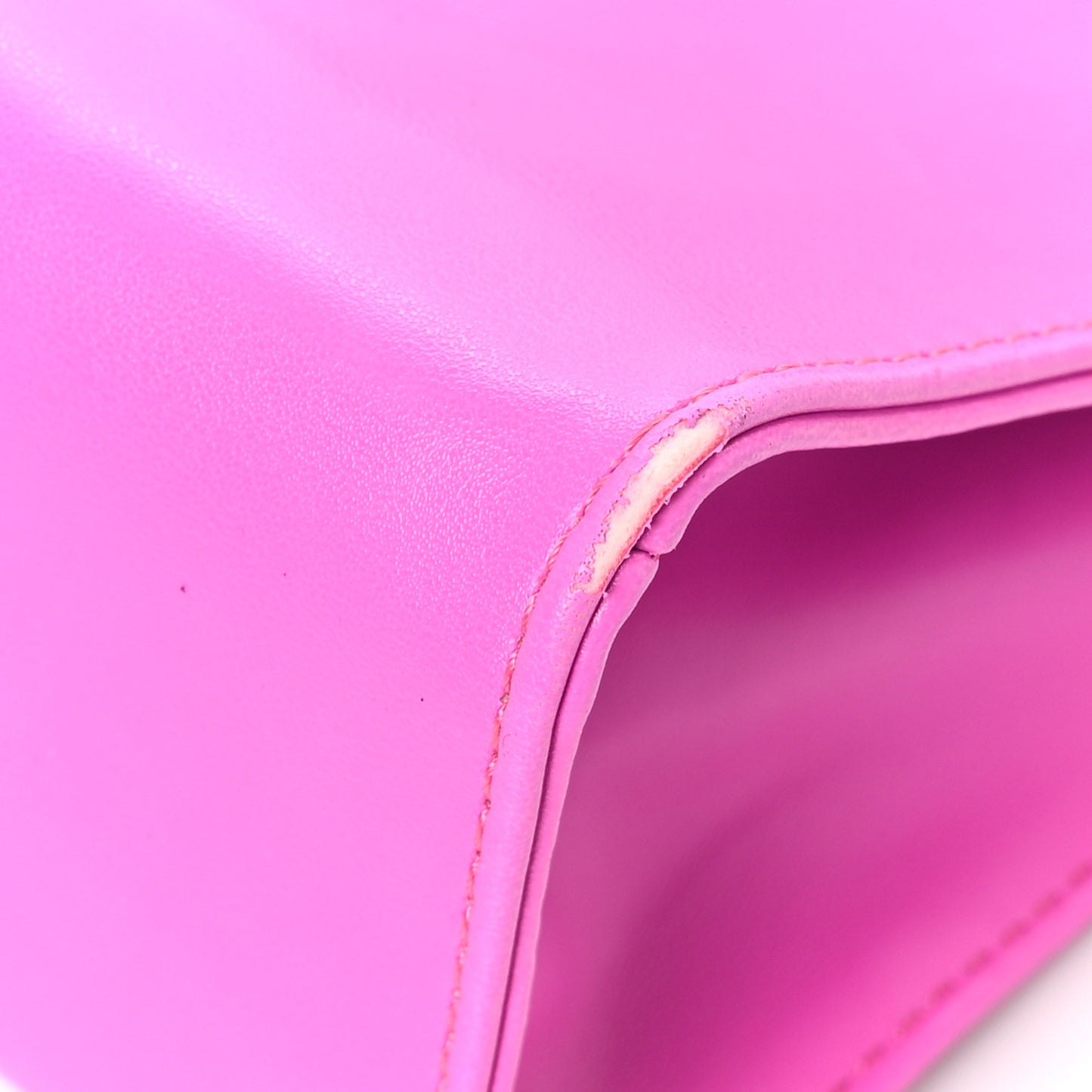 Vegan Leather Small Shopping Bag Azalea