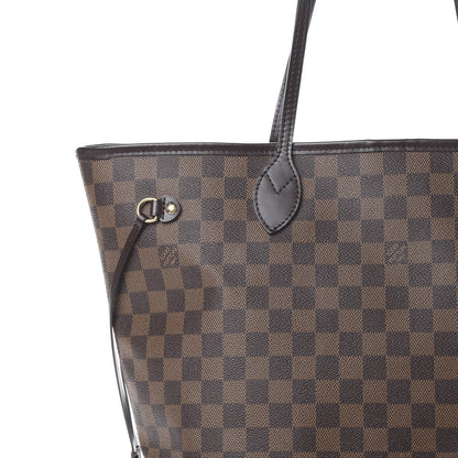 Louis Vuitton Damier Ebene Neverfull MM 7 of 9
