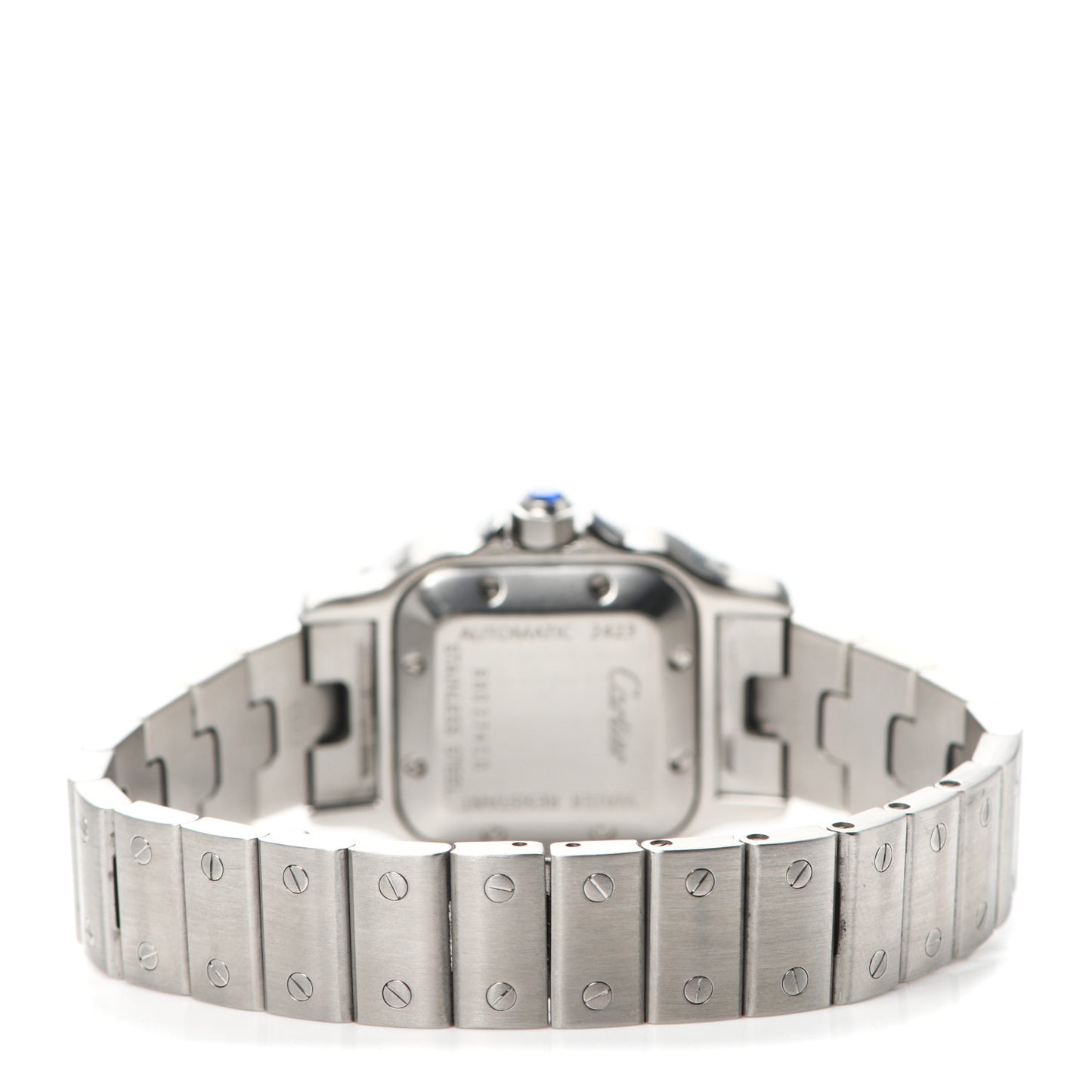 Stainless Steel 24mm Santos de Galbee Automatic Watch