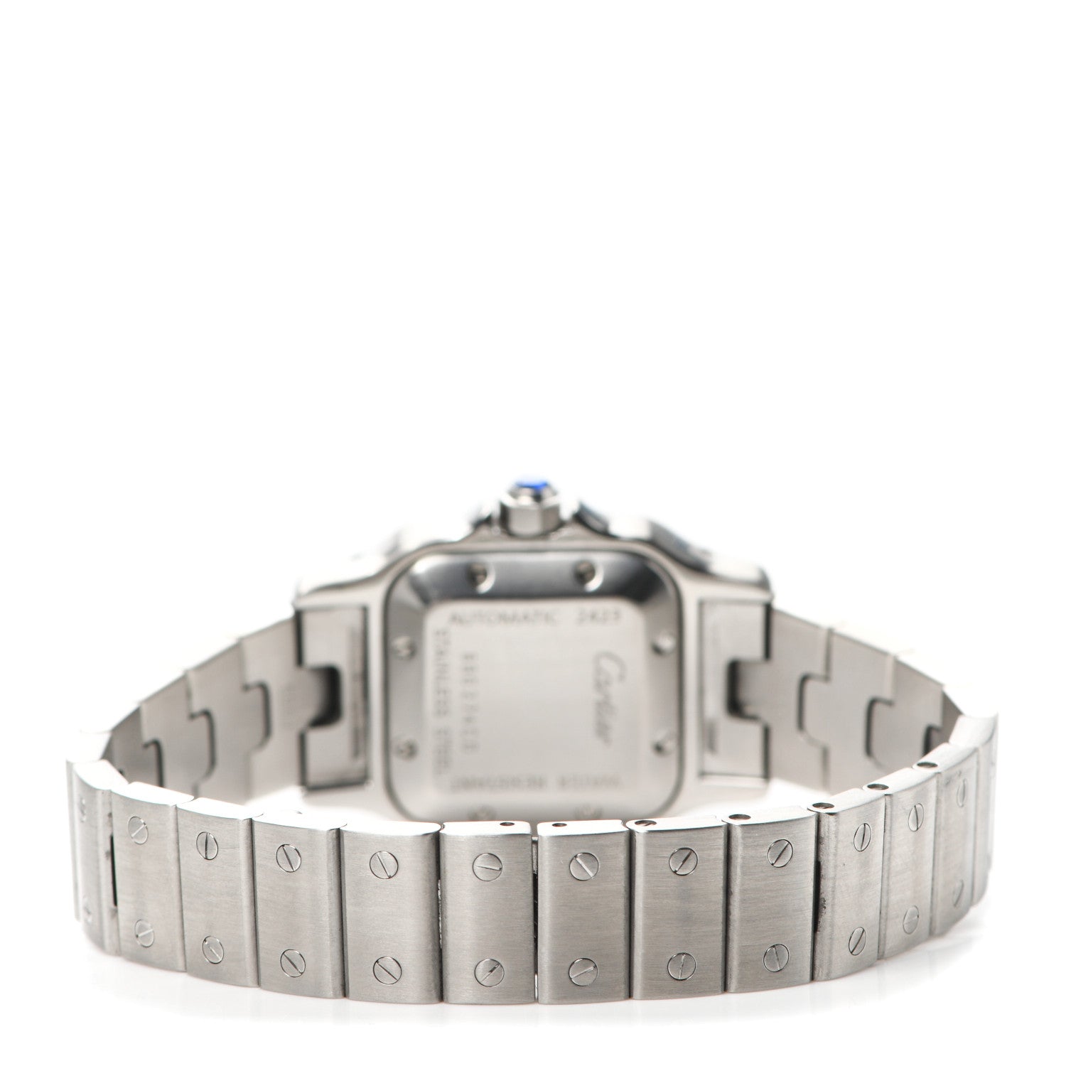 Cartier Stainless Steel 24mm Santos de Galbee Automatic Watch 3 of 5