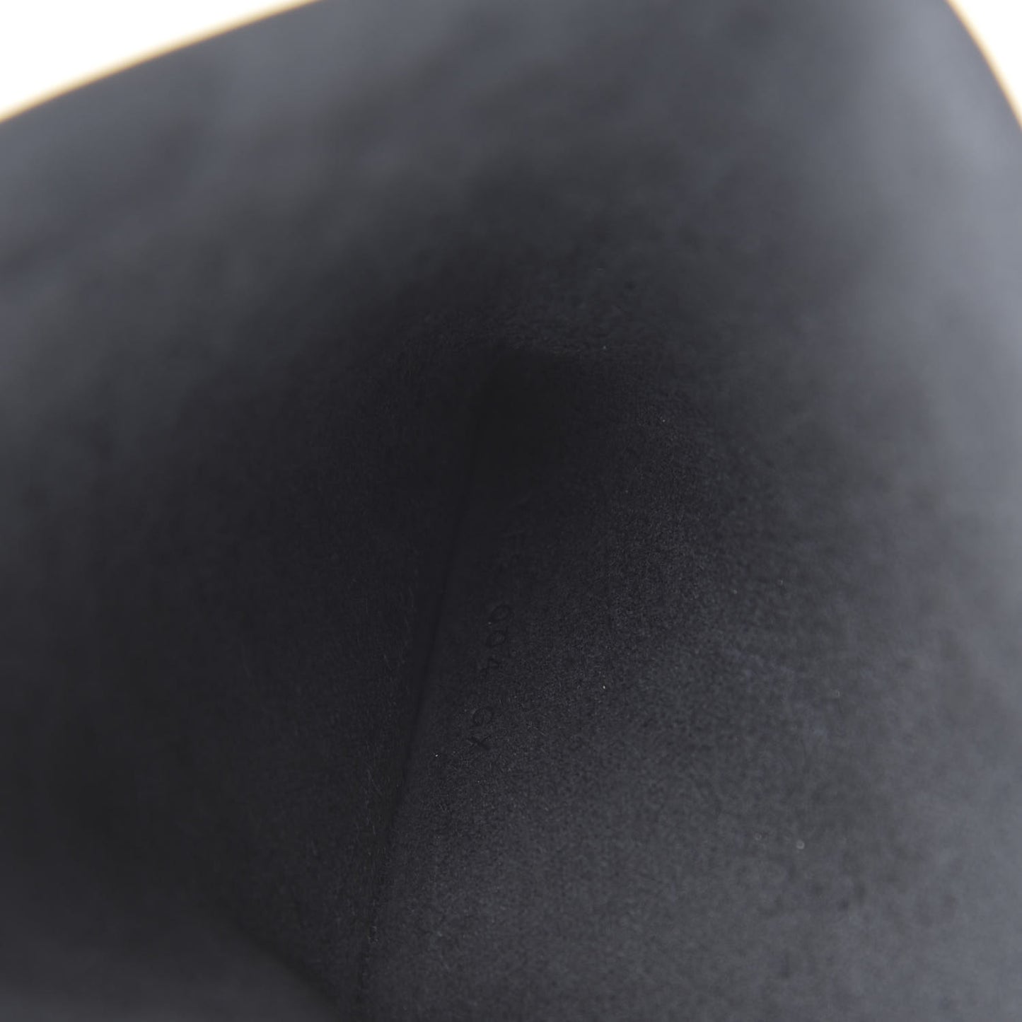 Epsom Tarmac Dot PM Passport Holder Black Gold