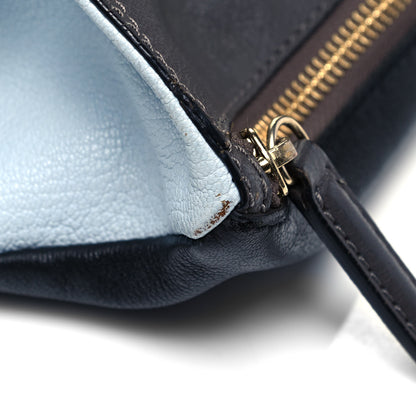 Givenchy Sugar Goatskin Medium Tri-Color Pandora Blue Grey Black 16 of 16