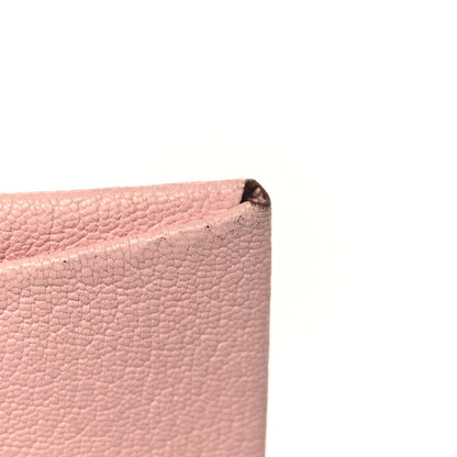 Hermes Chevre Mysore Bastia Coin Purse Rose Sakura 10 of 10