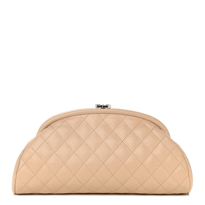 Chanel Caviar Quilted Timeless Clutch Beige Clair 1 of 9
