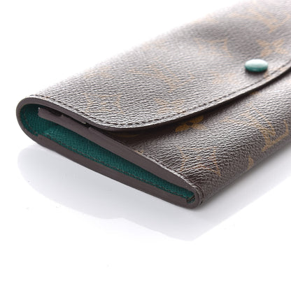 Louis Vuitton Monogram Emilie Wallet Vert 10 of 11