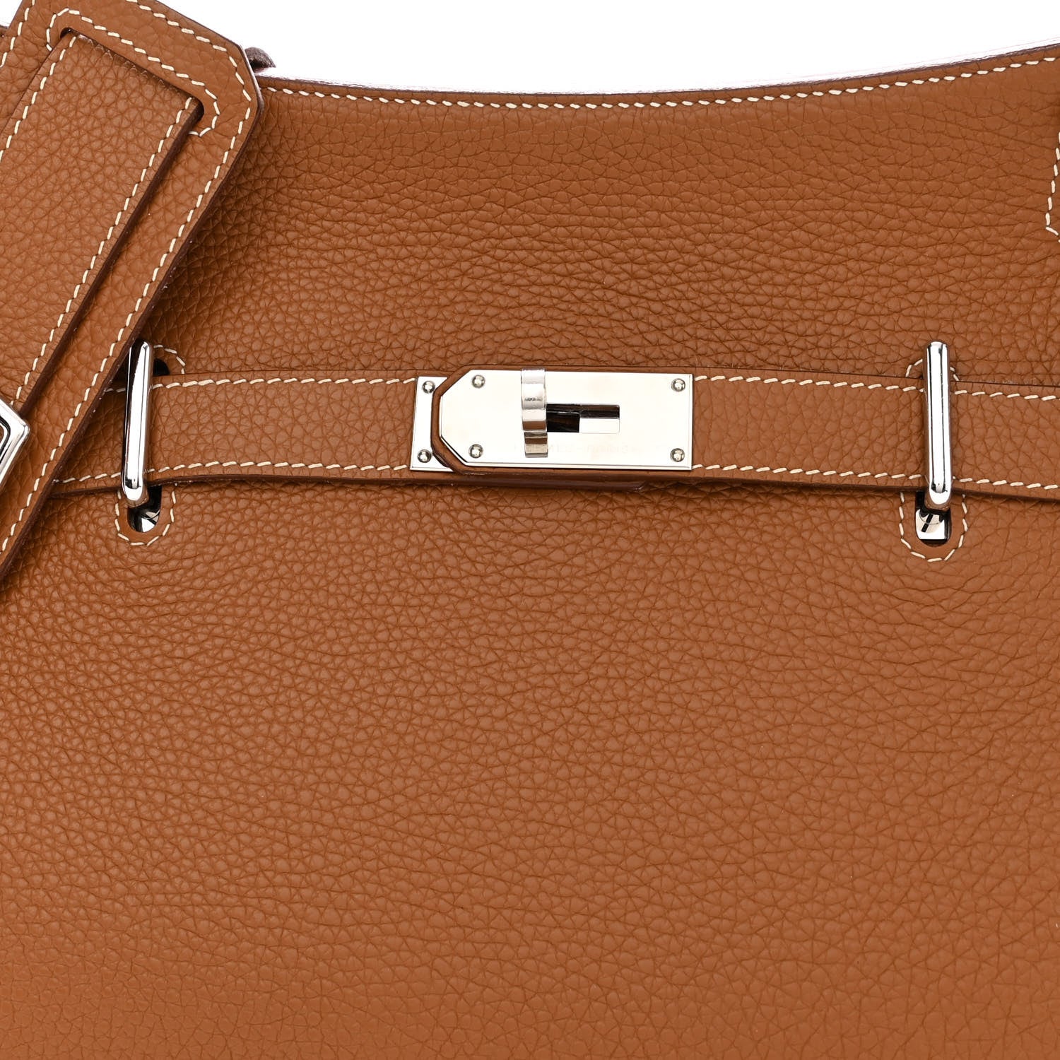 Hermes Taurillon Clemence Jypsiere 31 Gold 8 of 13