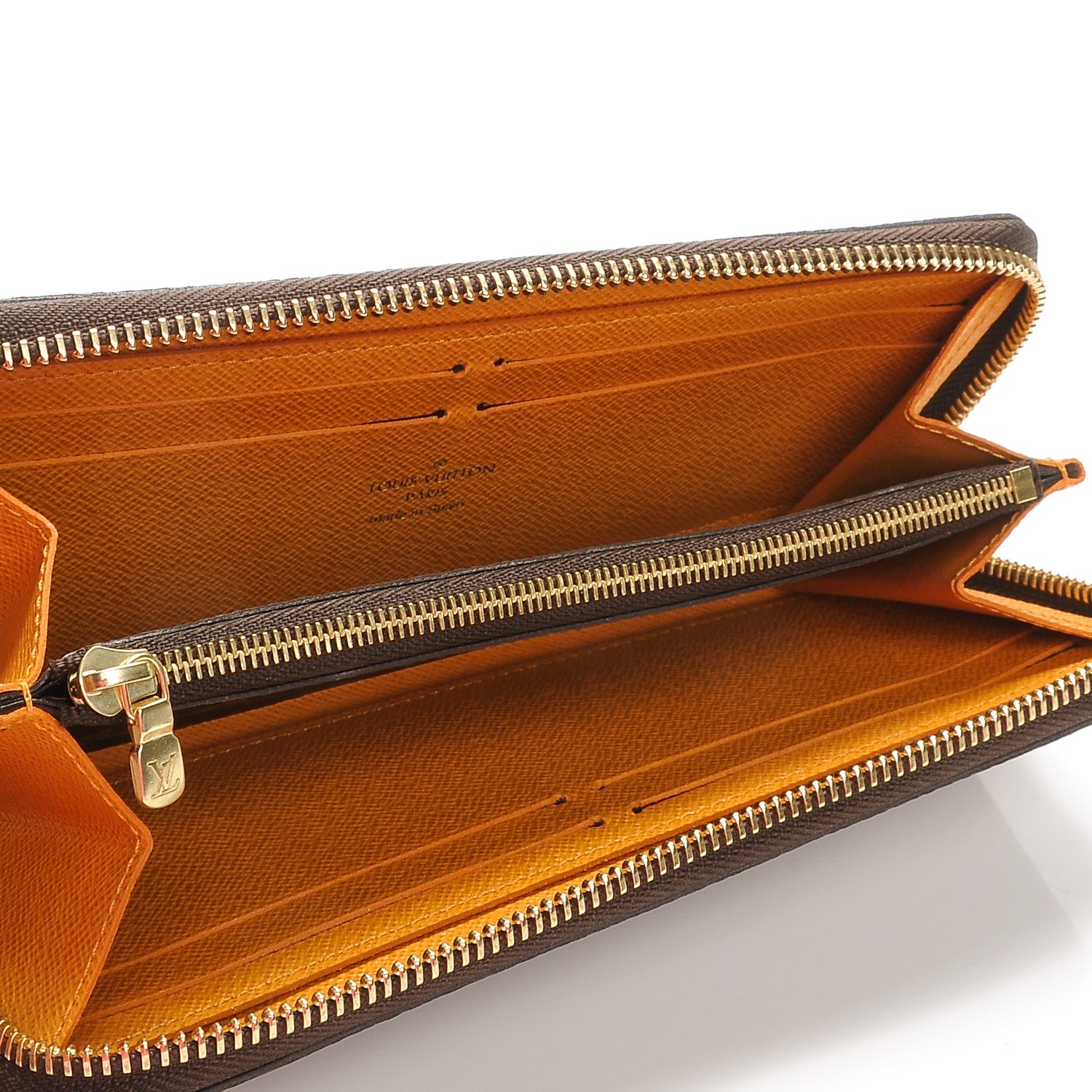 Louis Vuitton Monogram Clemence Wallet Safran 5 of 8