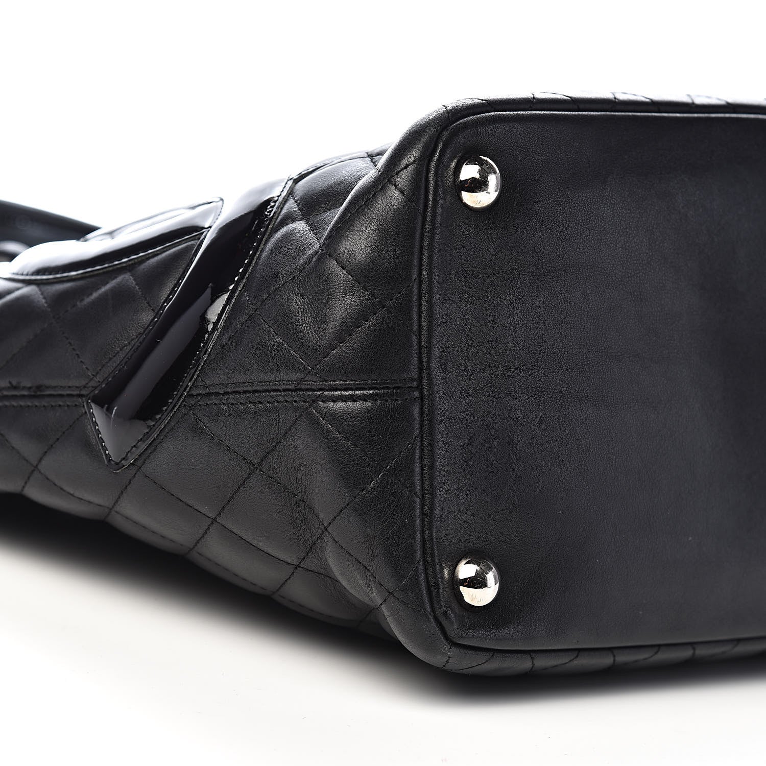 Chanel Calfskin Quilted Large Cambon Tote Black 11 of 13