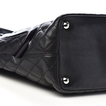Chanel Calfskin Quilted Large Cambon Tote Black 11 of 13