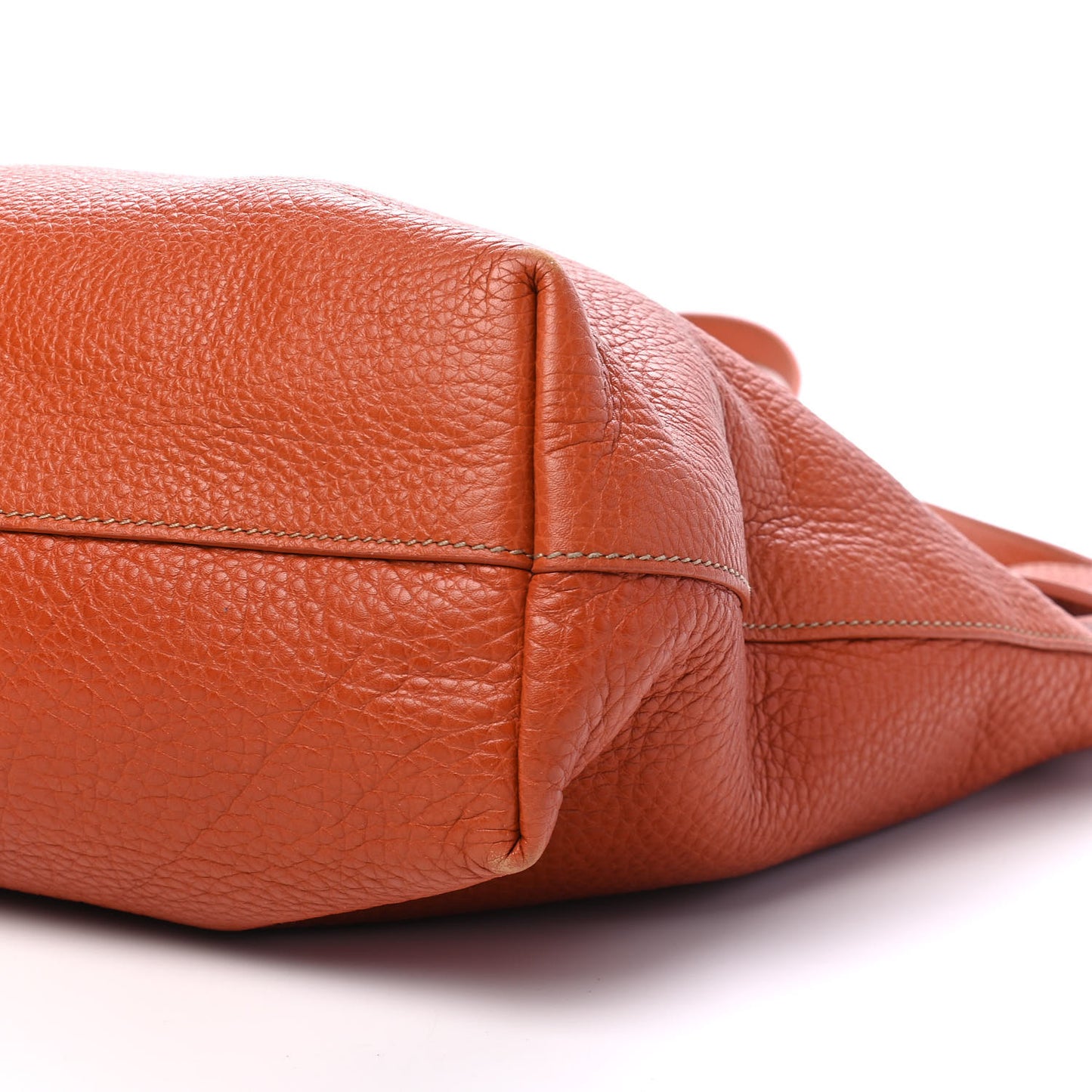 Vitello Daino Shopping Tote Rame