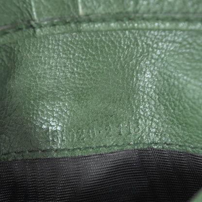 Gucci Leather Blondie French Wallet Green 8 of 8