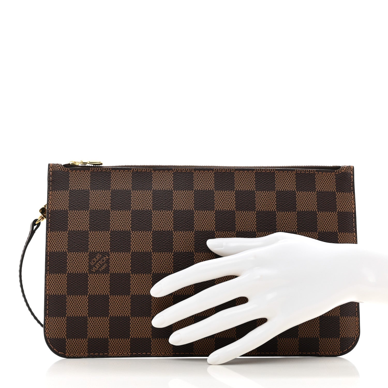 Louis Vuitton Damier Ebene Neverfull MM GM Pochette 2 of 6