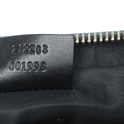 Gucci Guccissima Signature New Britt Wristlet Black 7 of 7