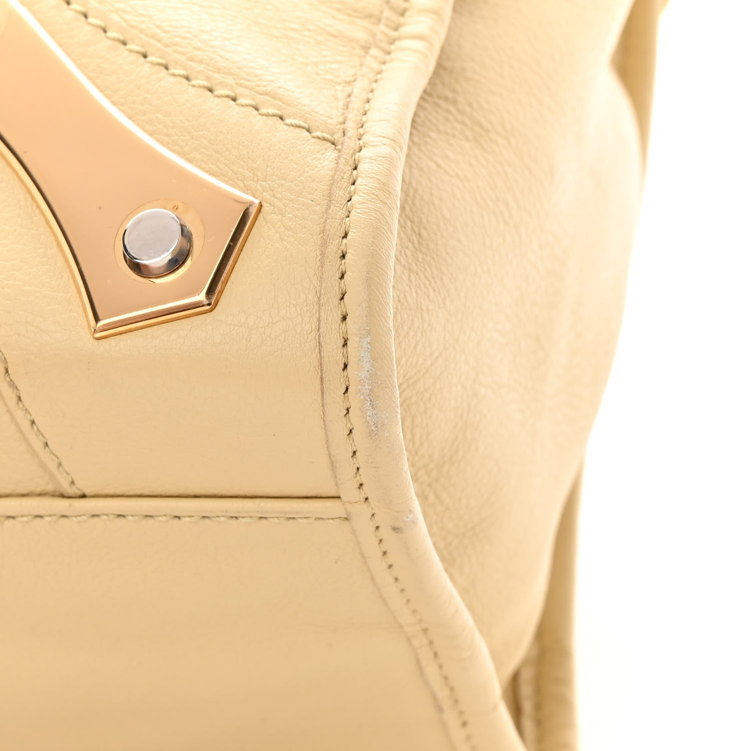 Balenciaga Veau Amp Plate Gold Hardware City Beige Argile 12 of 16