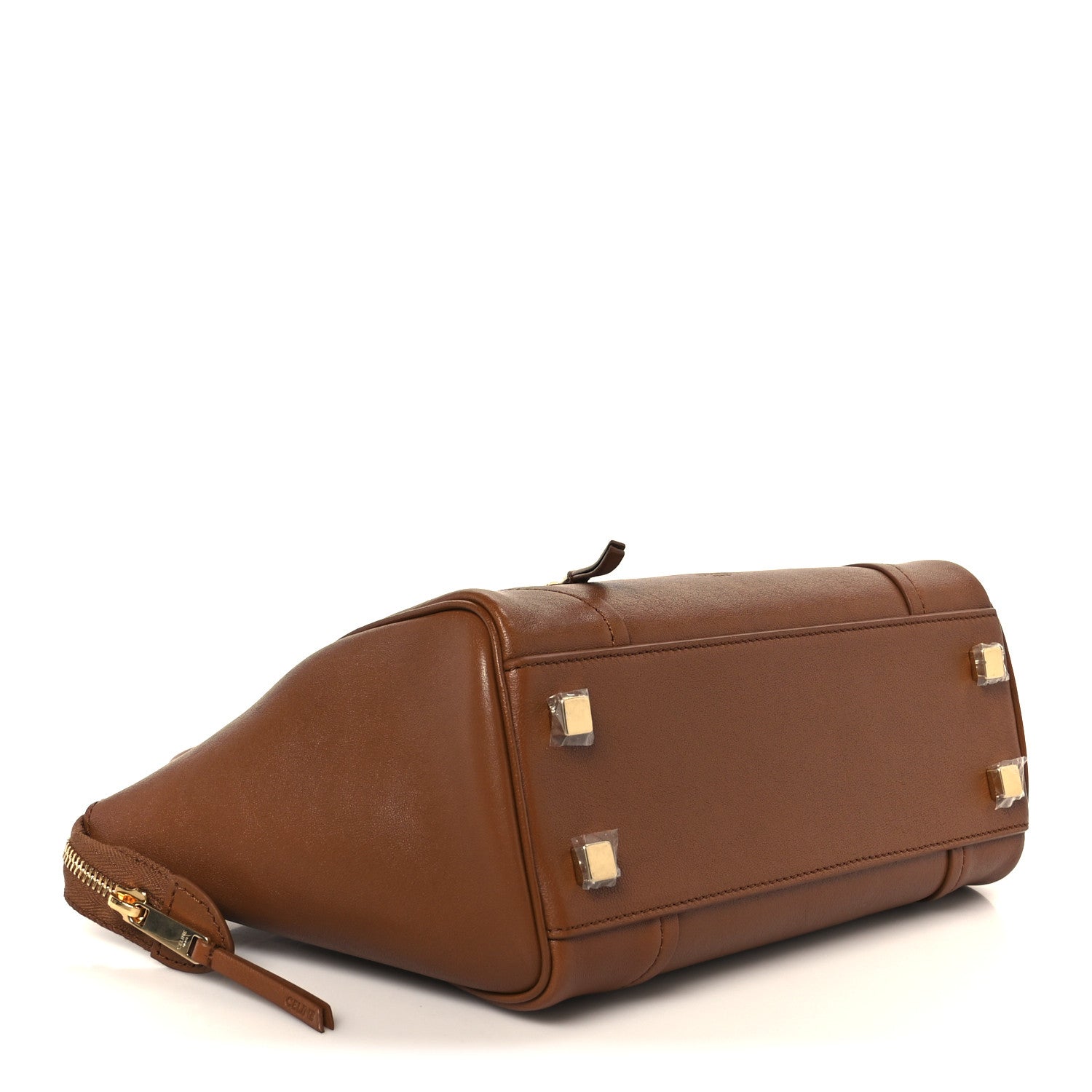 Celine Supple Shiny Lambskin Little New Luggage Soft Tan 4 of 10