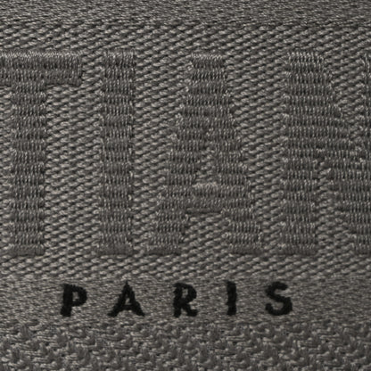 Christian Dior Canvas Embroidered Cannage Lady D-Lite Gray 9 of 11