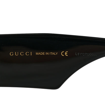 Gucci Acetate Square Frame Sunglasses GG0956S Black 6 of 8