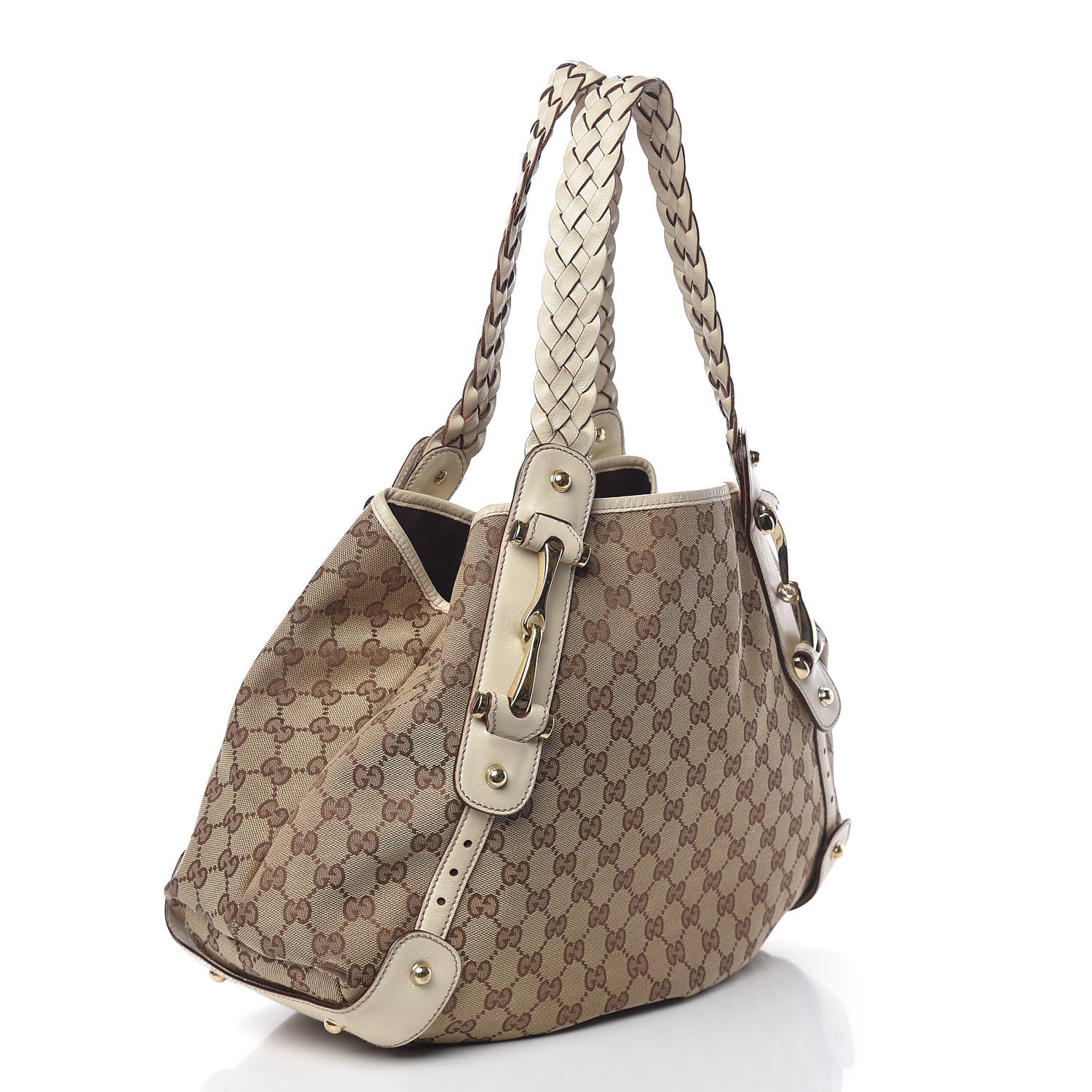 Gucci Monogram Medium Pelham Shoulder Bag Off White 3 of 13