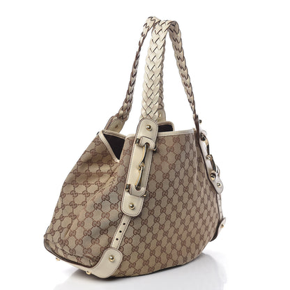 Gucci Monogram Medium Pelham Shoulder Bag Off White 3 of 13