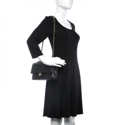 Chanel Caviar Quilted Medium Double Flap Black 3 of 10