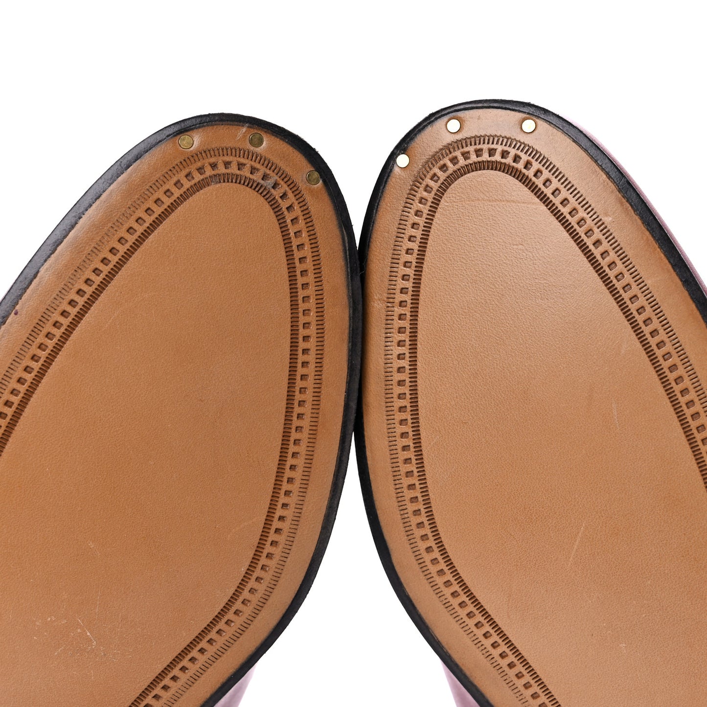 Lambskin Womens Brixton Horsebit Loafers 37 Hibiscus Red