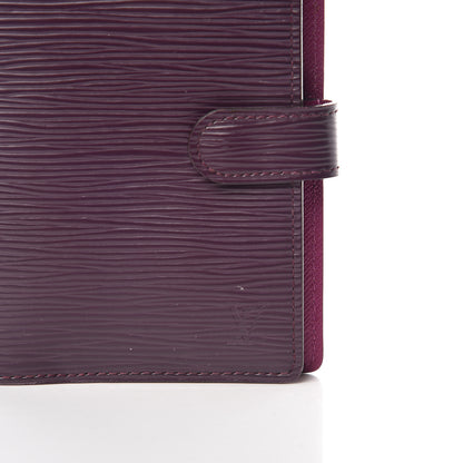 Louis Vuitton Epi Small Ring Agenda Cover Cassis 8 of 9
