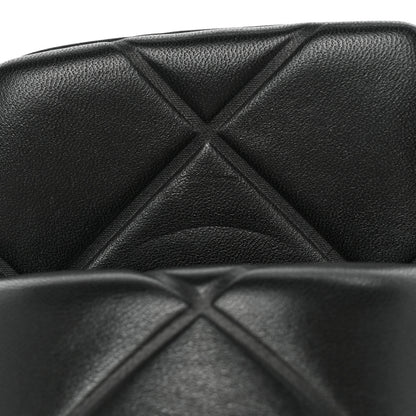 Bottega Veneta Nappa Quilted Rubber Lido Flat Sandals 39.5 Black 8 of 8