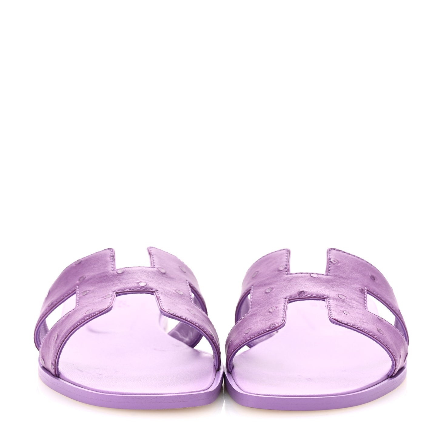 Ostrich Oran Sandals 38 Violet