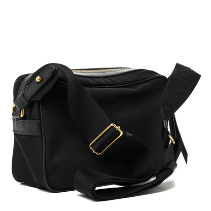 Prada Tessuto Nylon Soft Calf Camera Bag Black 3 of 14