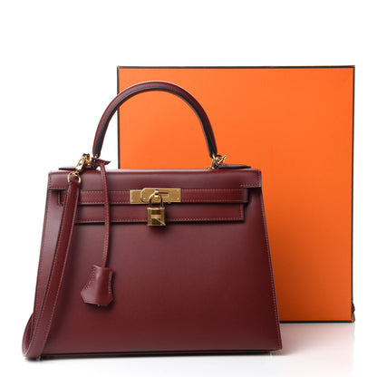 Hermes Sombrero Kelly Sellier 28 Rouge H 11 of 11