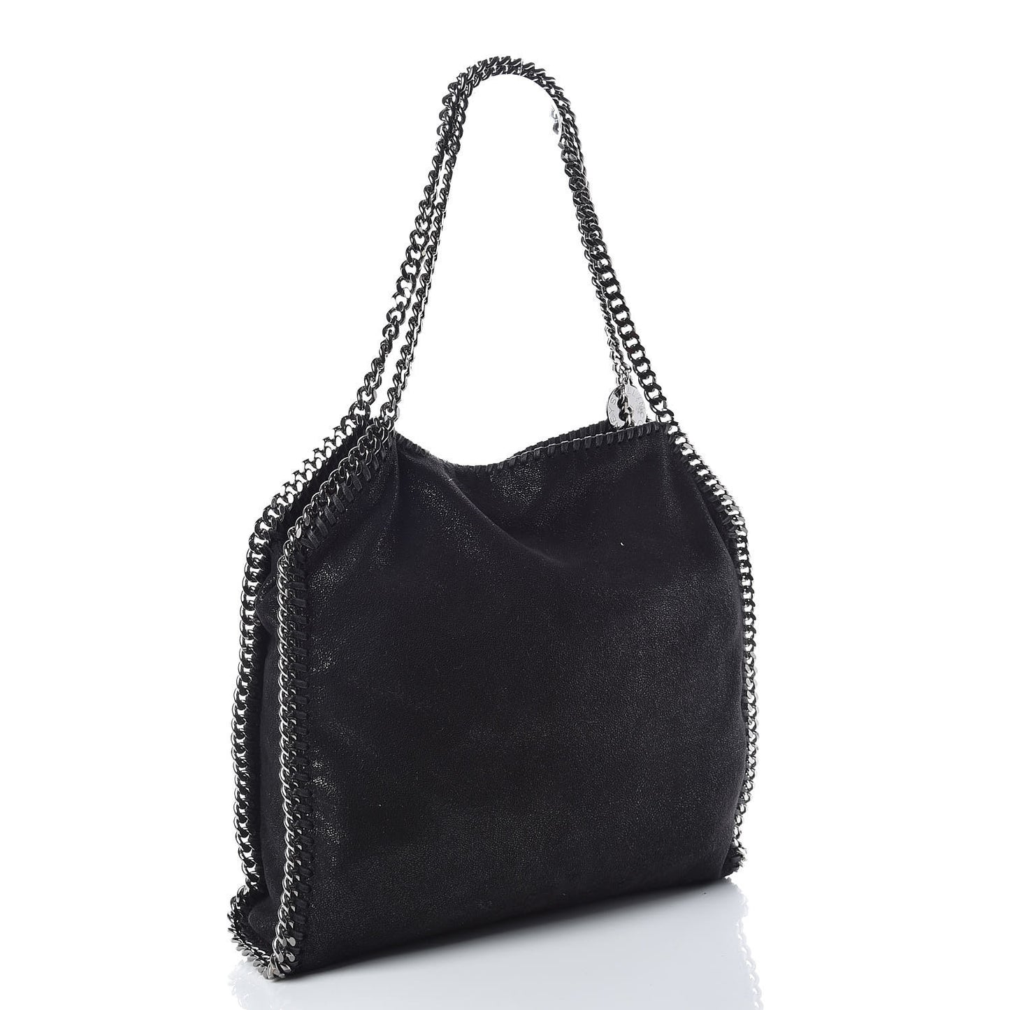 Shaggy Deer Small Falabella Tote Black