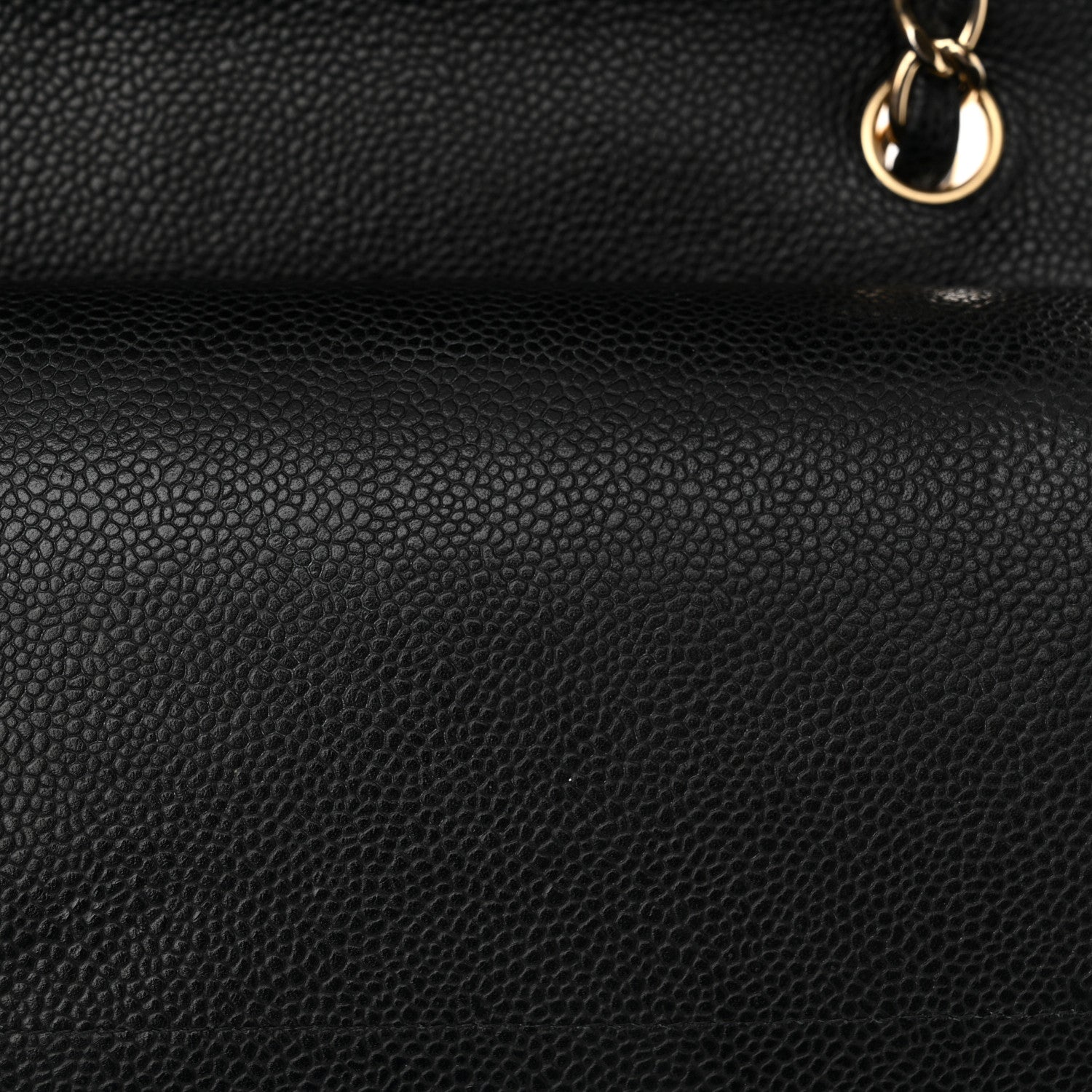 Chanel Caviar Quilted Jumbo Double Flap Black 15 of 21
