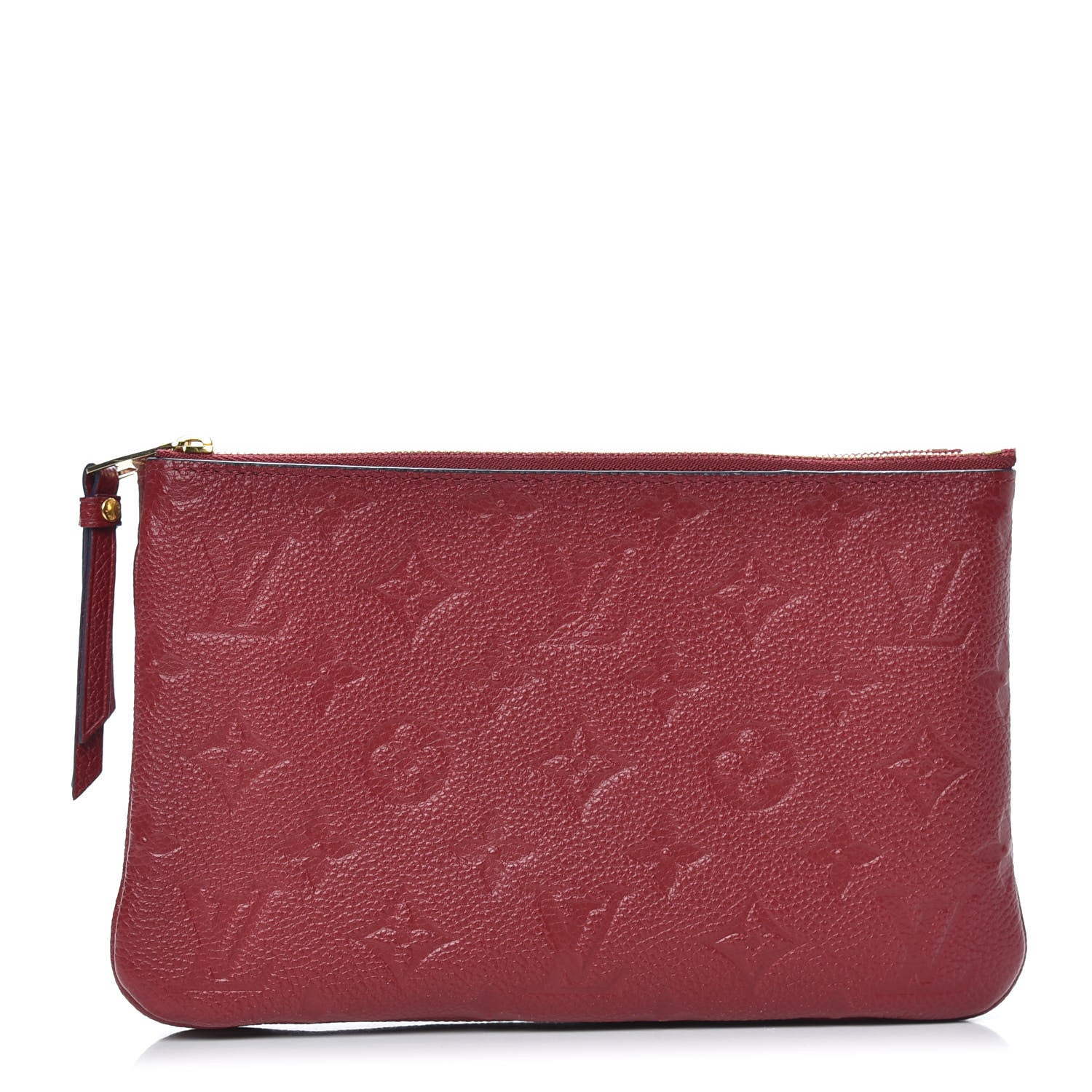 Louis Vuitton Empreinte Double Zip Pochette Cherry Berry 1 of 8