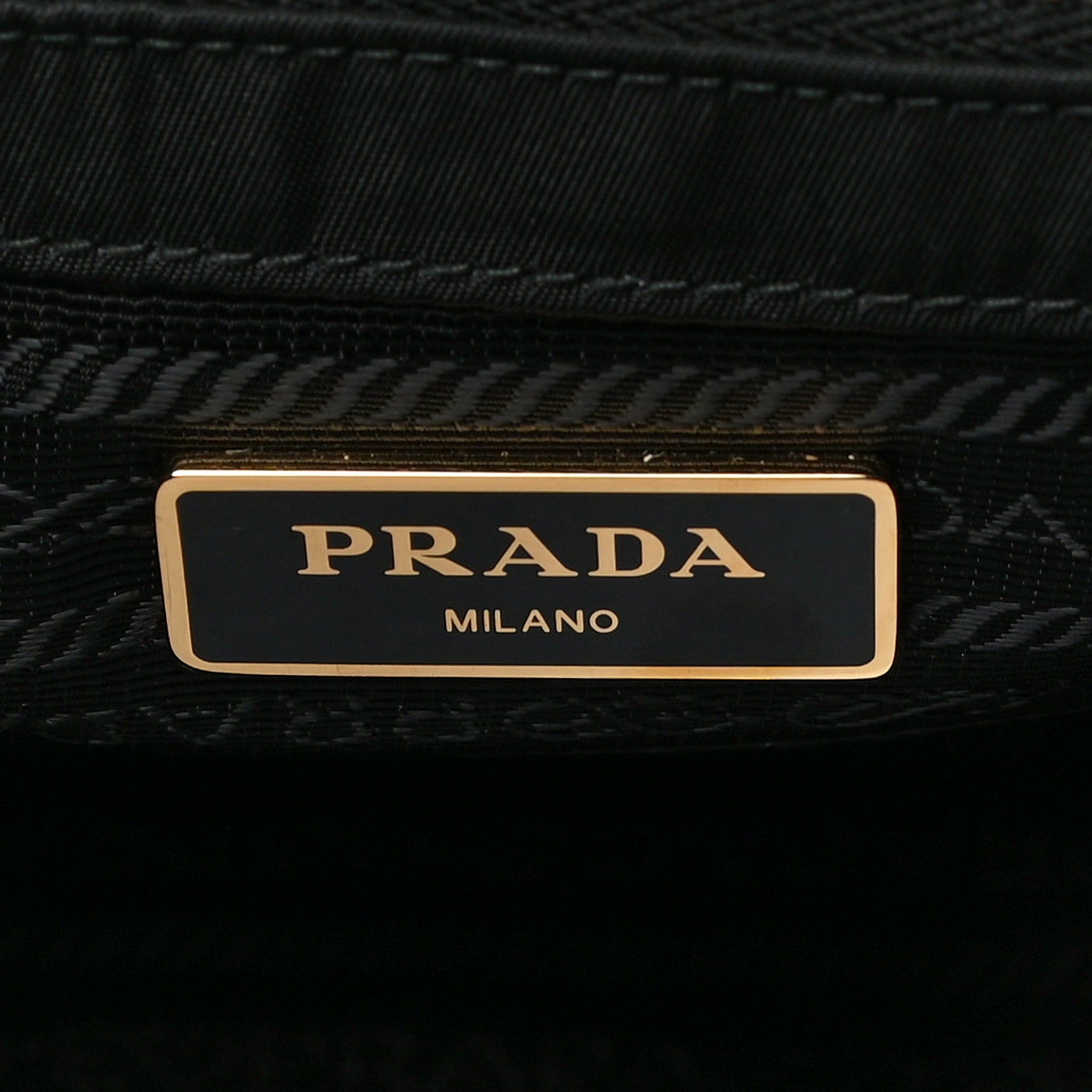 Prada Tessuto Nylon Quilted Shopping Tote Black 5 of 9
