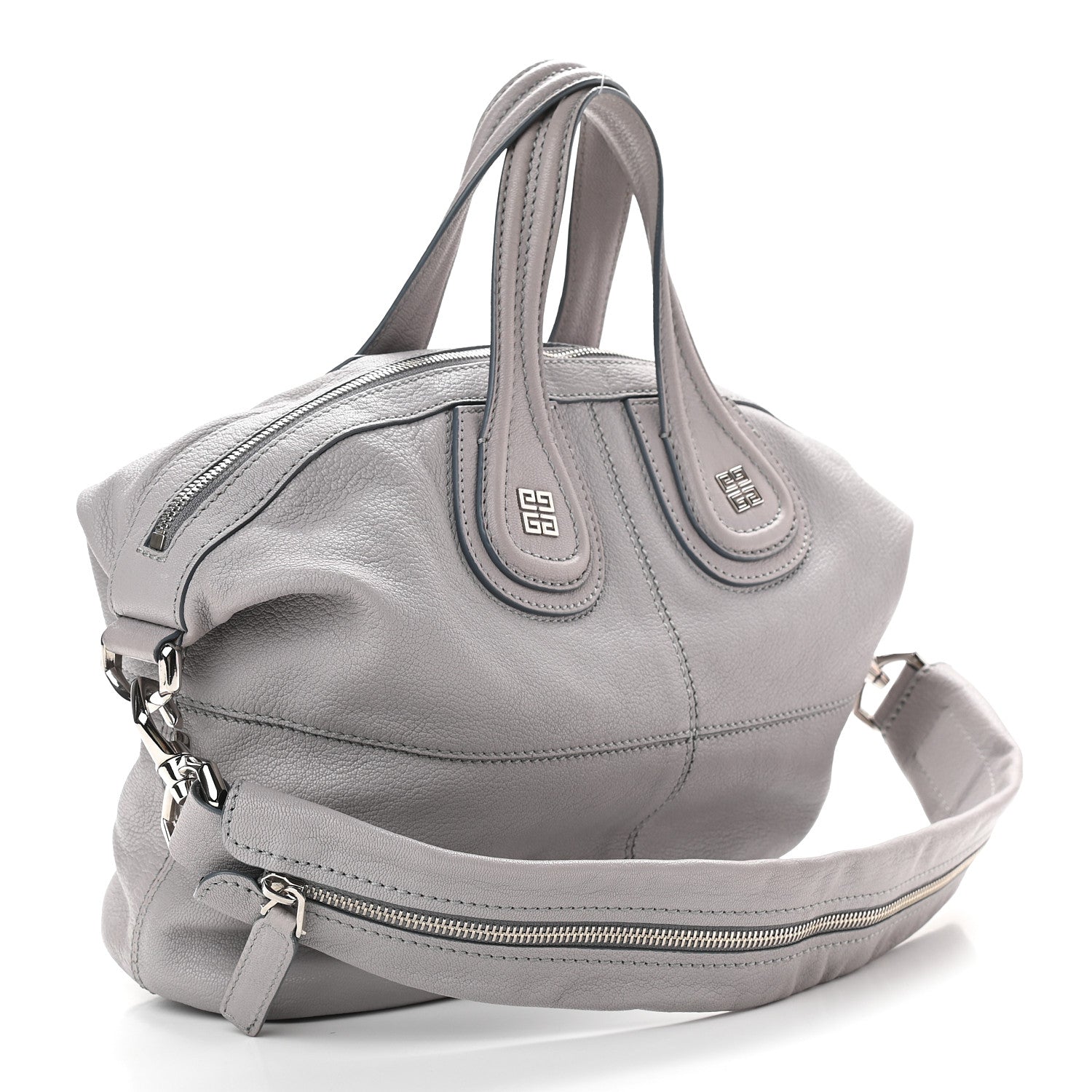 Givenchy Sugar Goatskin Small Nightingale Grey 2 of 8