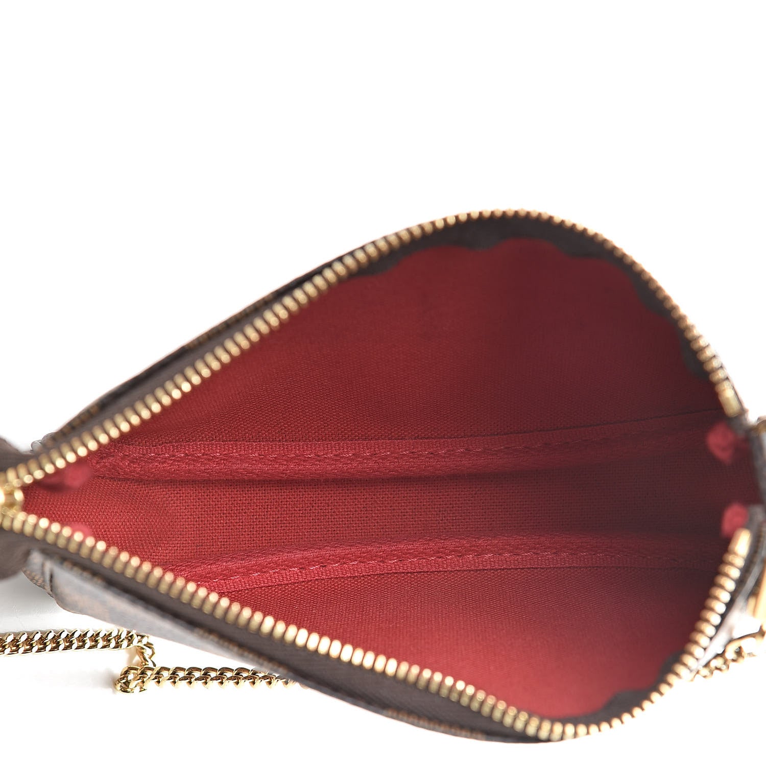 Louis Vuitton Damier Ebene Mini Pochette Accessories 5 of 8