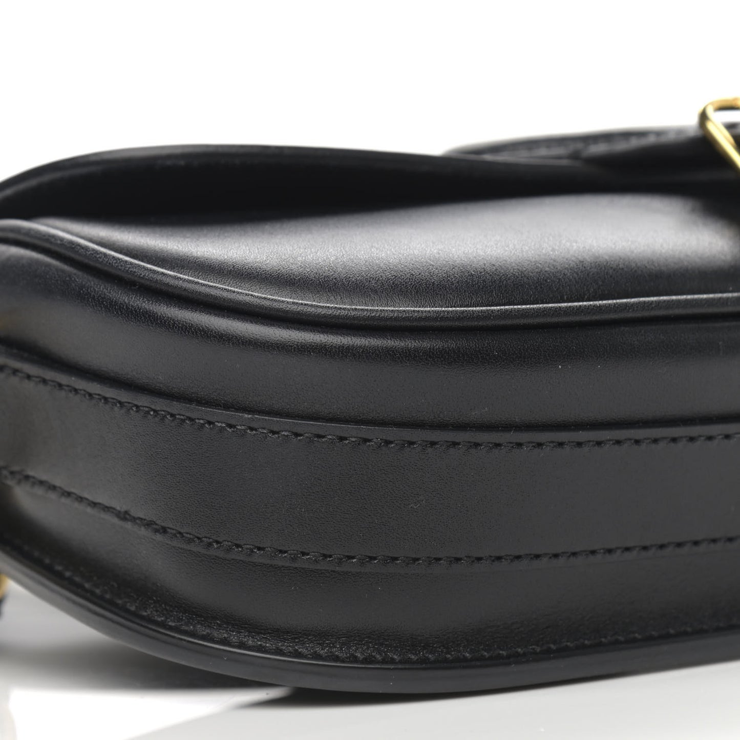 Box Calfskin East West Bobby Bag Black