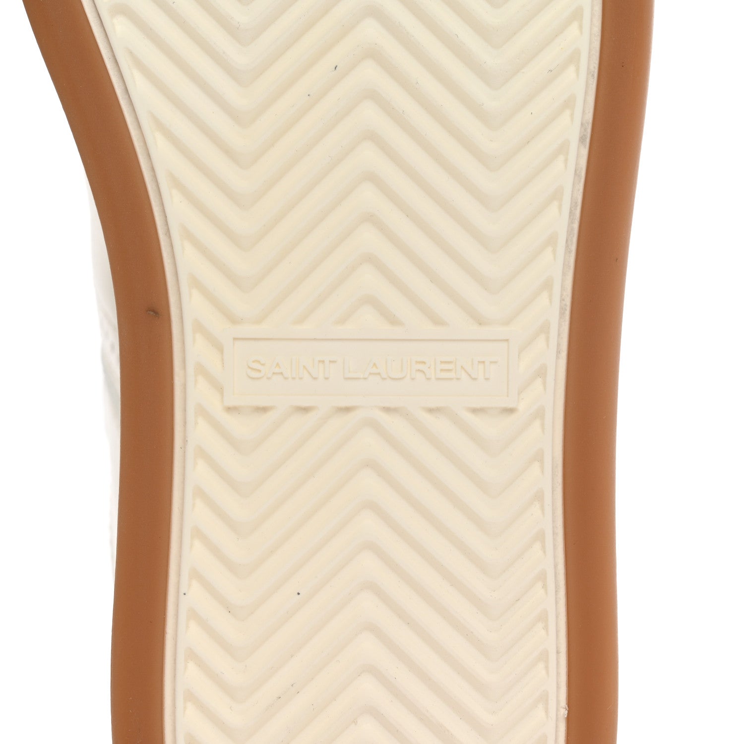 Saint Laurent Calfskin SL/61 Low Top Sneakers 37 White 7 of 16