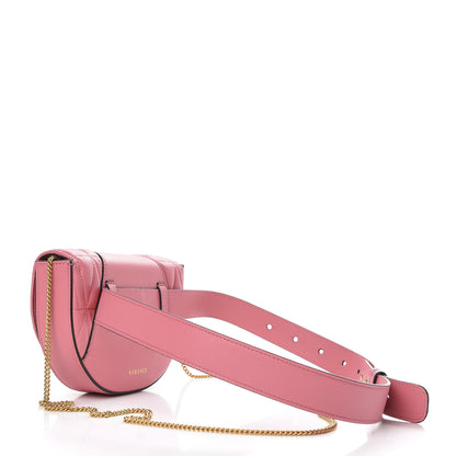 Versace Nappa Quilted Virtus Belt Bag Pink 3 of 9