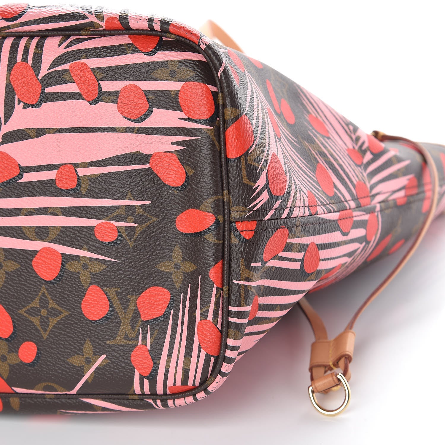 Louis Vuitton Monogram Jungle Dots Neo Neverfull MM Sugar Pink Poppy 11 of 11