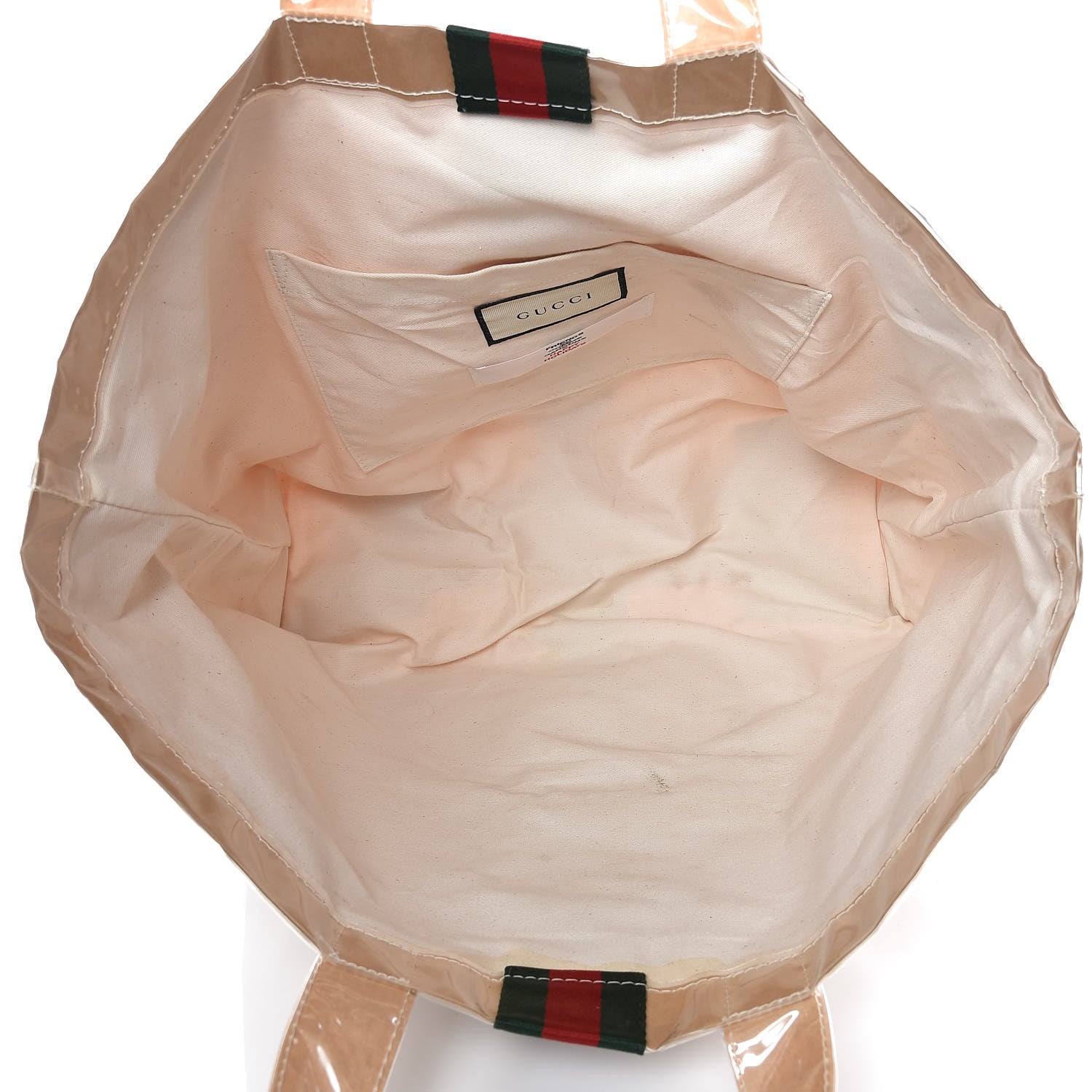 Gucci X Comme de Garçons Paper Plastic Web Shopper Tote 5 of 14