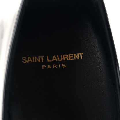 Saint Laurent Patent Calfskin Mens Wyatt Derby Lace Up Shoes 45 Black 9 of 9