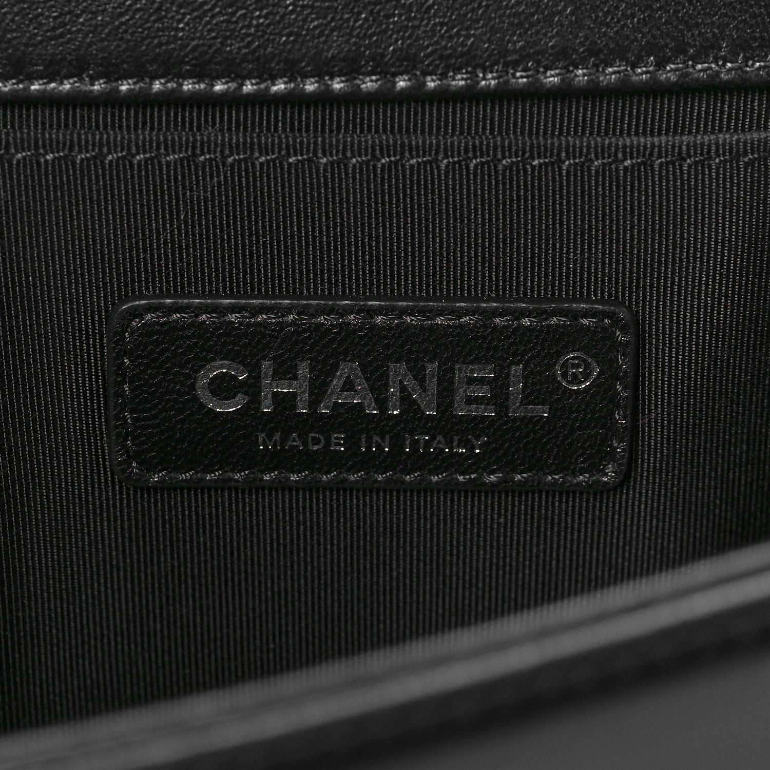 Chanel Calfskin Quilted Medium Boy Flap Black 6 of 9